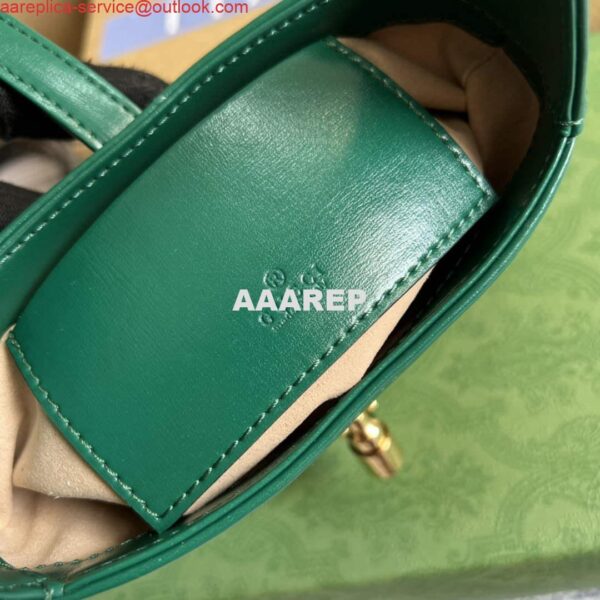 Replica Gucci 637091 Jackie 1961 mini shoulder bag Green 7