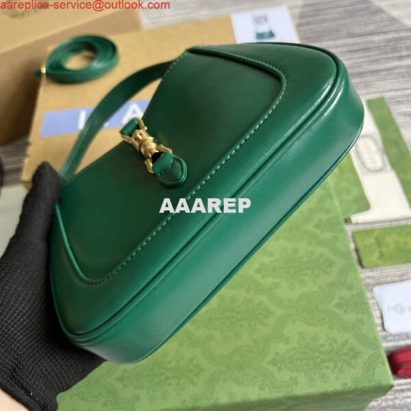 Replica Gucci 637091 Jackie 1961 mini shoulder bag Green 10