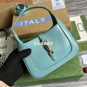 Replica Gucci 637091 Jackie 1961 mini shoulder bag Light blue