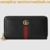 Replica Gucci Web Ophidia Card Case Wallet 523155 Leather White 2019 delihang-9061516