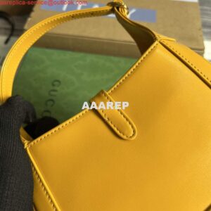 Replica Gucci 637091 Jackie 1961 mini shoulder bag Yellow 2