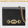 Replica Gucci Zumi Grainy Leather Card Case Wallet 570660 2019