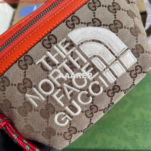 Replica Gucci 650299 The North Face x Gucci Belt Bag 6