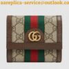 Replica Gucci GG Supreme Tian Continental Wallet 2