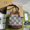 Replica Gucci 550620 Ophidia Mini GG Bucket Bag Beige Blue