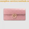 Replica Gucci Icon Continental Wallet In Black Guccissima Leather