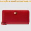 Replica Gucci Icon Continental Wallet In Pink Guccissima Leather