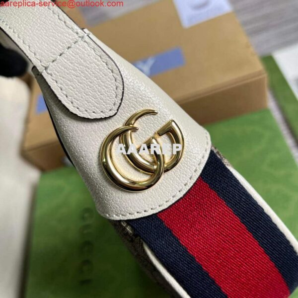 Replica Gucci 658551 Ophidia GG Mini Bag White 9