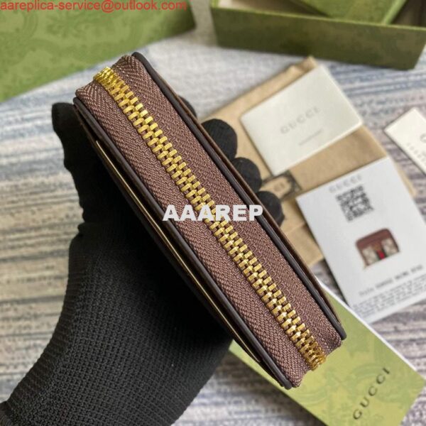 Replica Gucci ‎‎658552 Ophidia GG Card Case Wallet 6