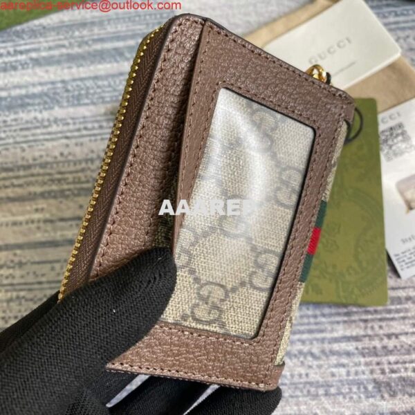 Replica Gucci ‎‎658552 Ophidia GG Card Case Wallet 8