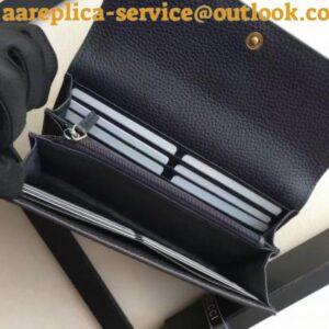 Replica Gucci Black Animalier Continental Wallet 2