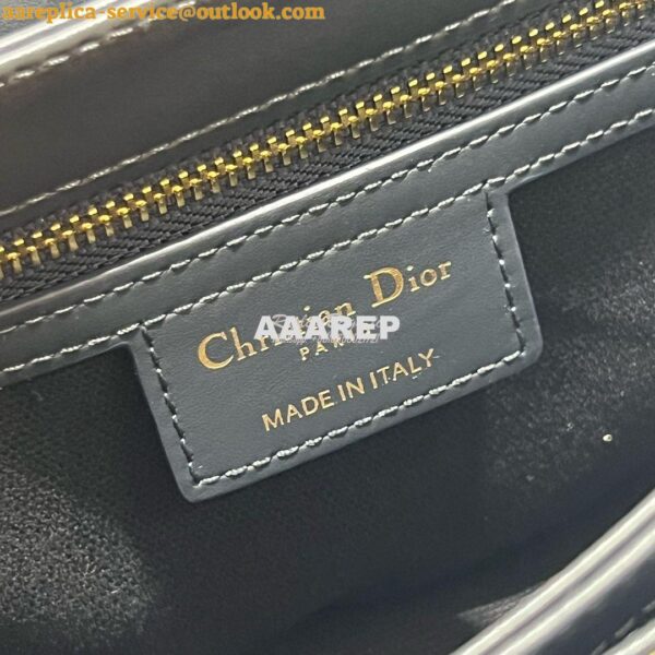 Replica Dior CD Signature Bag With Strap CD-Embossed Box Calfskin M928 9