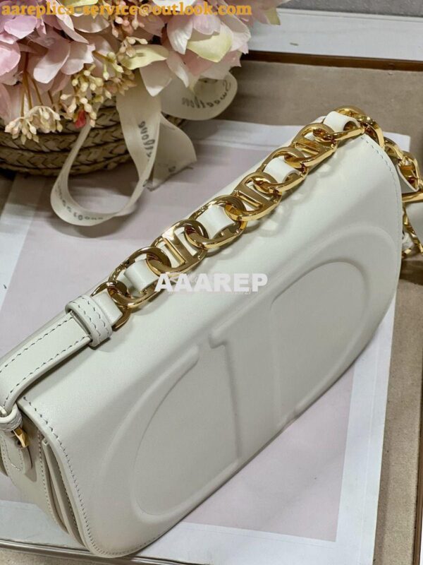 Replica Dior CD Signature Bag With Strap CD-Embossed Box Calfskin M928 6