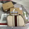 Replica Gucci 681137 Gucci Bamboo 1947 mini belt bag Brown