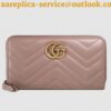 Replica Gucci Dusty Pink GG Marmont Small Wallet