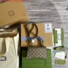 Replica Gucci 681295 Jumbo GG medium duffle bag Gray