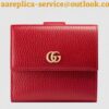 Replica Gucci French Flap Wallet In Black Leather