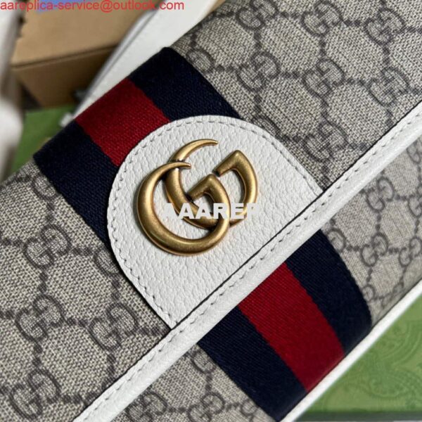 Replica Gucci ‎674081 Ophidia belt bag White 6