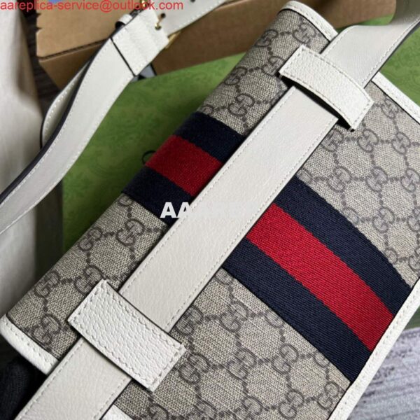 Replica Gucci ‎674081 Ophidia belt bag White 8