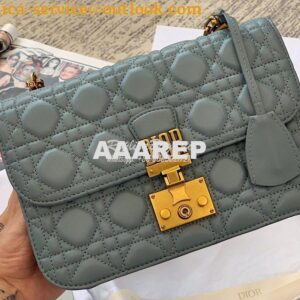 Replica Dior DiorAddict Flap Bag with with Sliding Chain in Cannage La 2