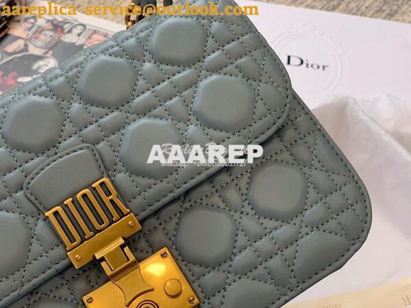 Replica Dior DiorAddict Flap Bag with with Sliding Chain in Cannage La 6