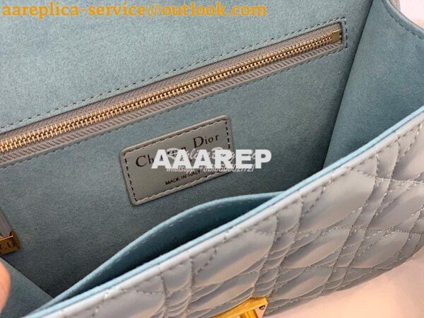 Replica Dior DiorAddict Flap Bag with with Sliding Chain in Cannage La 11