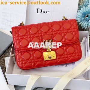 Replica Dior DiorAddict Flap Bag with with Sliding Chain in Cannage La 2