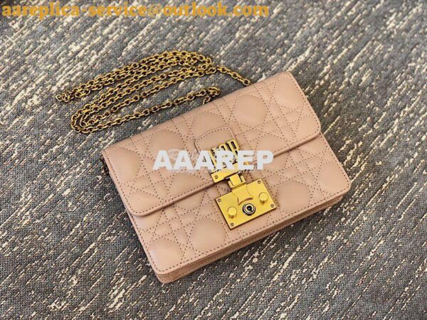 Replica Dior Dioraddict Wallet On Chain Cutch Nude 13