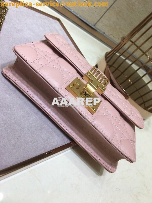 Replica Dior Dioraddict Wallet On Chain Cutch Pink 9