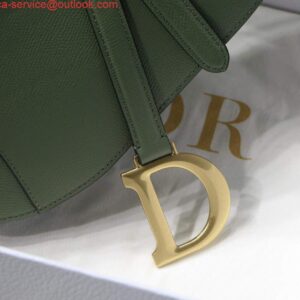 Replica Dior M0446 Saddle Bag Dior Calfskin Bag Green 2