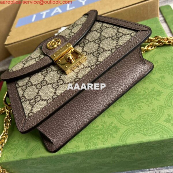 Replica Gucci 696180 Ophidia GG Mini Shoulder Bag Brown 6