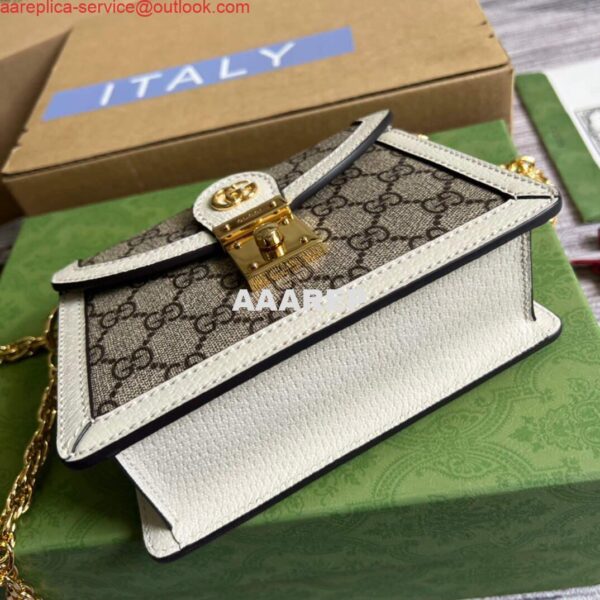 Replica Gucci 696180 Ophidia GG Mini Shoulder Bag White 7