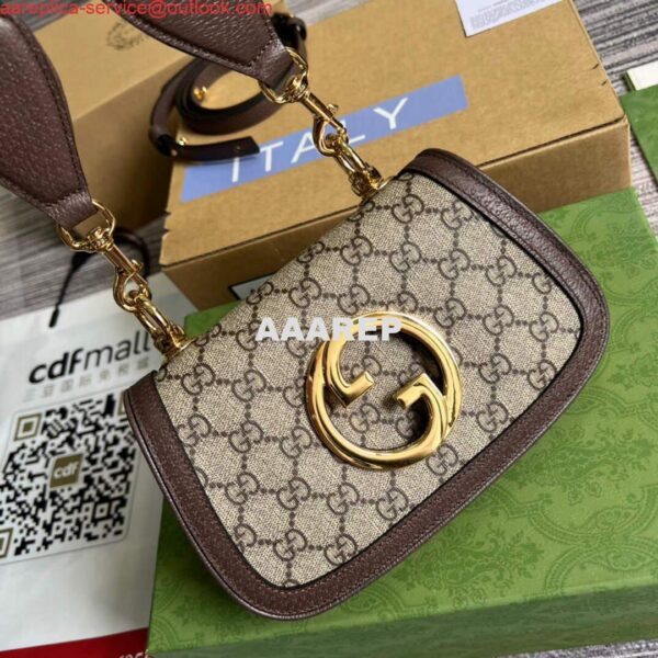 Replica Gucci 698643 Gucci Blondie mini bag Brown 5