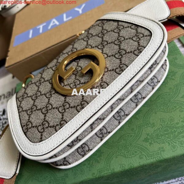 Replica Gucci 698643 Gucci Blondie mini bag White 7