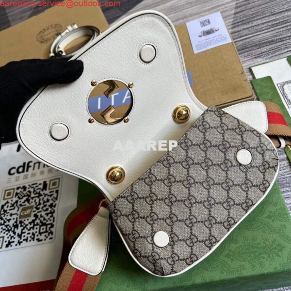 Replica Gucci 698643 Gucci Blondie mini bag White 8