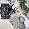 Replica Dior Lady D-Joy Bag Black Cannage Lambskin M0540O 2