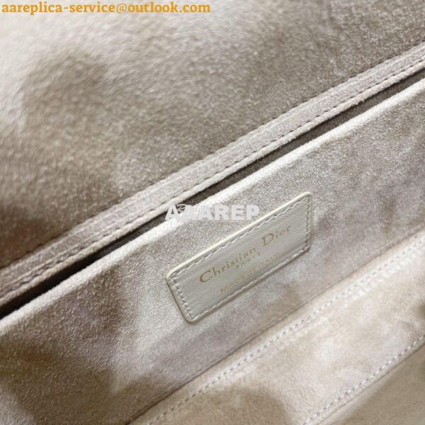 Replica Dior Lady D-Joy Bag Natural Cannage Lambskin M0540O 9