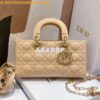 Replica Dior Lady D-Joy Bag Peony Pink Cannage Lambskin M0540O 2