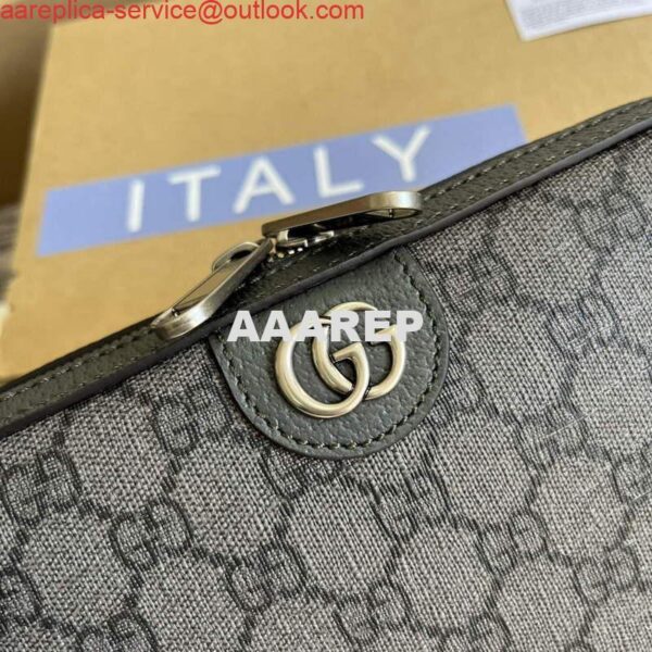 Replica Gucci 699439 Ophidia GG shoulder bag Grey 6