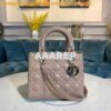 Replica Dior Lady Dior Medium Flap Cover Quilted in Cannage Lambskin L