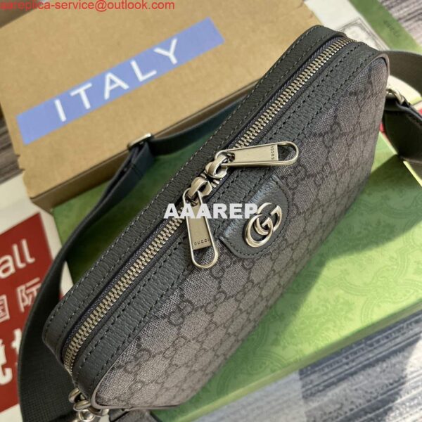 Replica Gucci 699439 Ophidia GG shoulder bag Grey 8