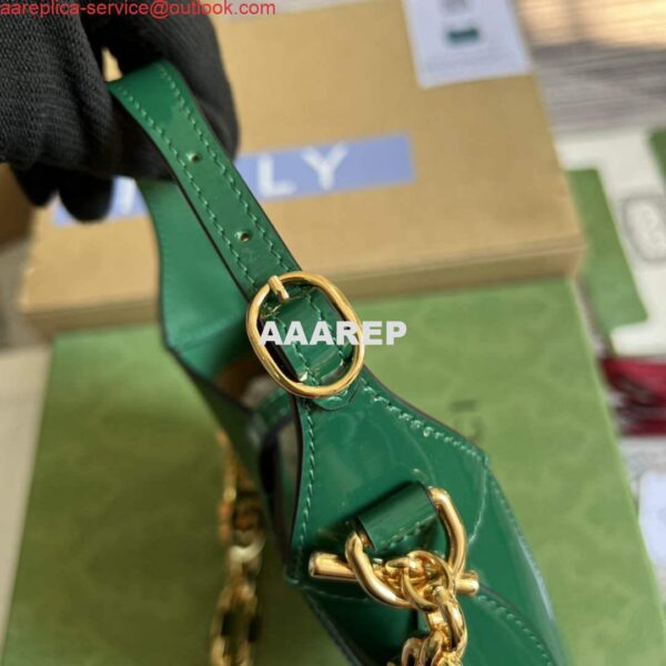 Replica Gucci 699651 Jackie 1961 Mini Shoulder Bag Green 6