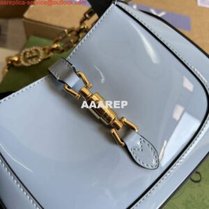 Replica Gucci 699651 Jackie 1961 Mini Shoulder Bag Light blue 2