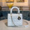 Replica Dior Lady Dior Medium Flap Cover Quilted in Cannage Lambskin L 2