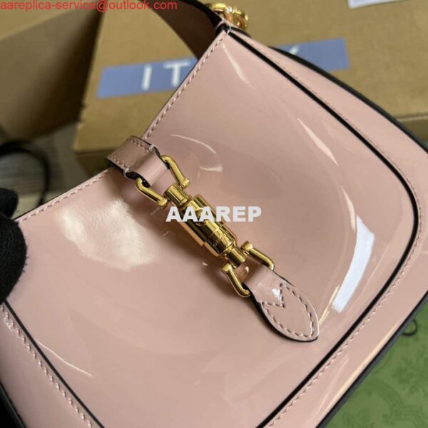 Replica Gucci 699651 Jackie 1961 Mini Shoulder Bag Pink 5