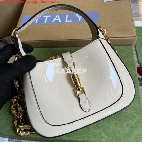 Replica Gucci 699651 Jackie 1961 Mini Shoulder Bag White 5