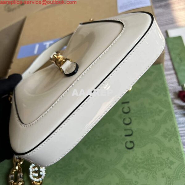 Replica Gucci 699651 Jackie 1961 Mini Shoulder Bag White 7