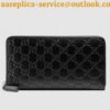 Replica Gucci Black Signature Leather Bi-fold Wallet