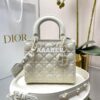 Replica Dior Lady Dior My ABCdior Bag in Nude Ultramatte Cannage Calfs 2