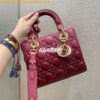 Replica Dior Lady Dior My ABCdior Bag Pink Gradient Cannage Lambskin M